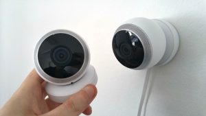 A picture of CCTV cameras
