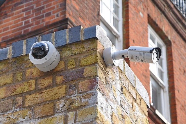 image of a cctv system outside a residential property