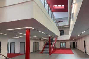 Interior image of new school